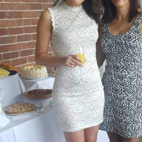 Marciano Open Back Lace Dress - Picture 10 of 12